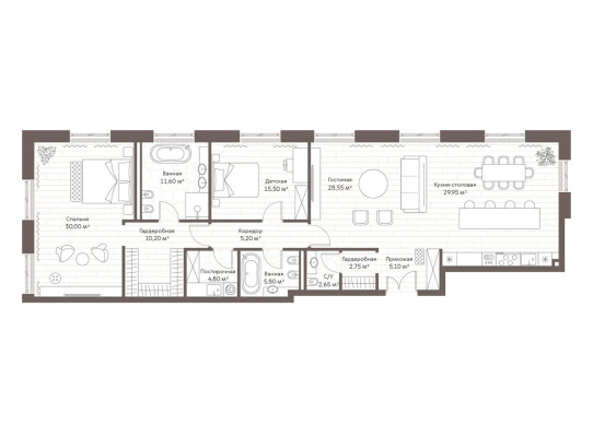 2к. квартира