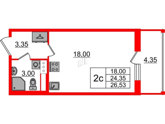 Студия-квартира