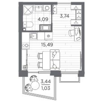 Студия-квартира