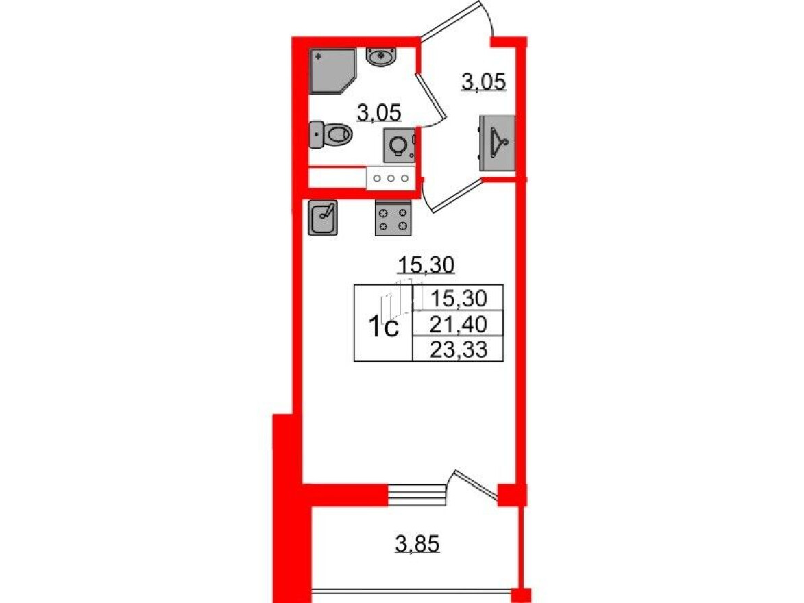 Студия-квартира