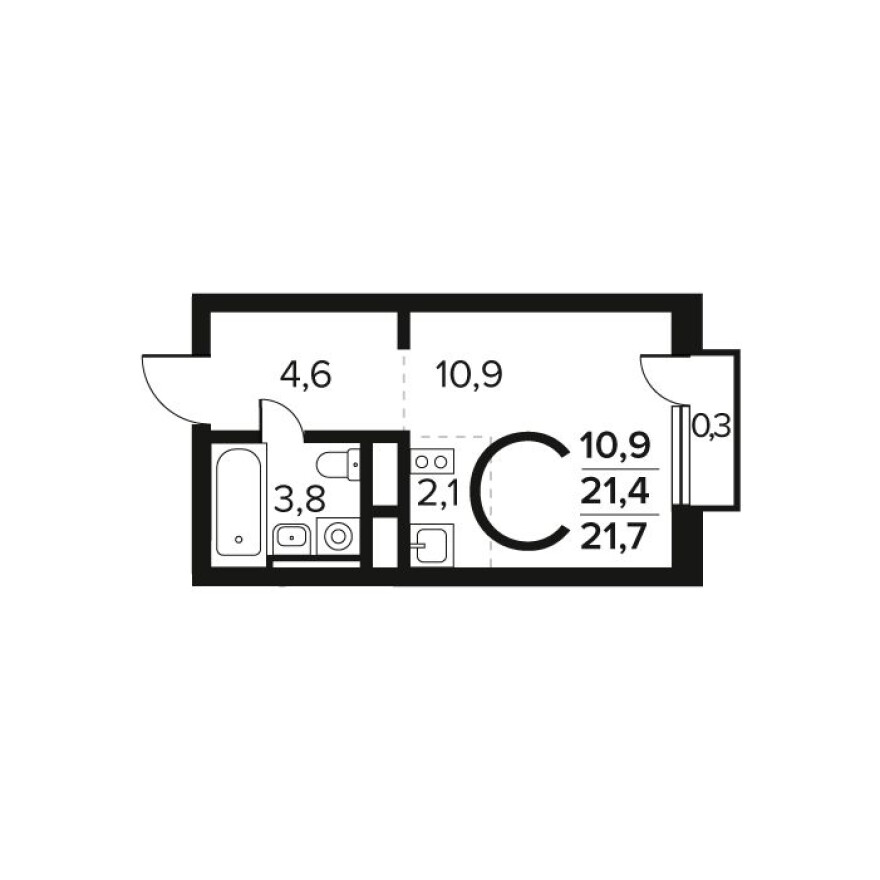 Студия-квартира