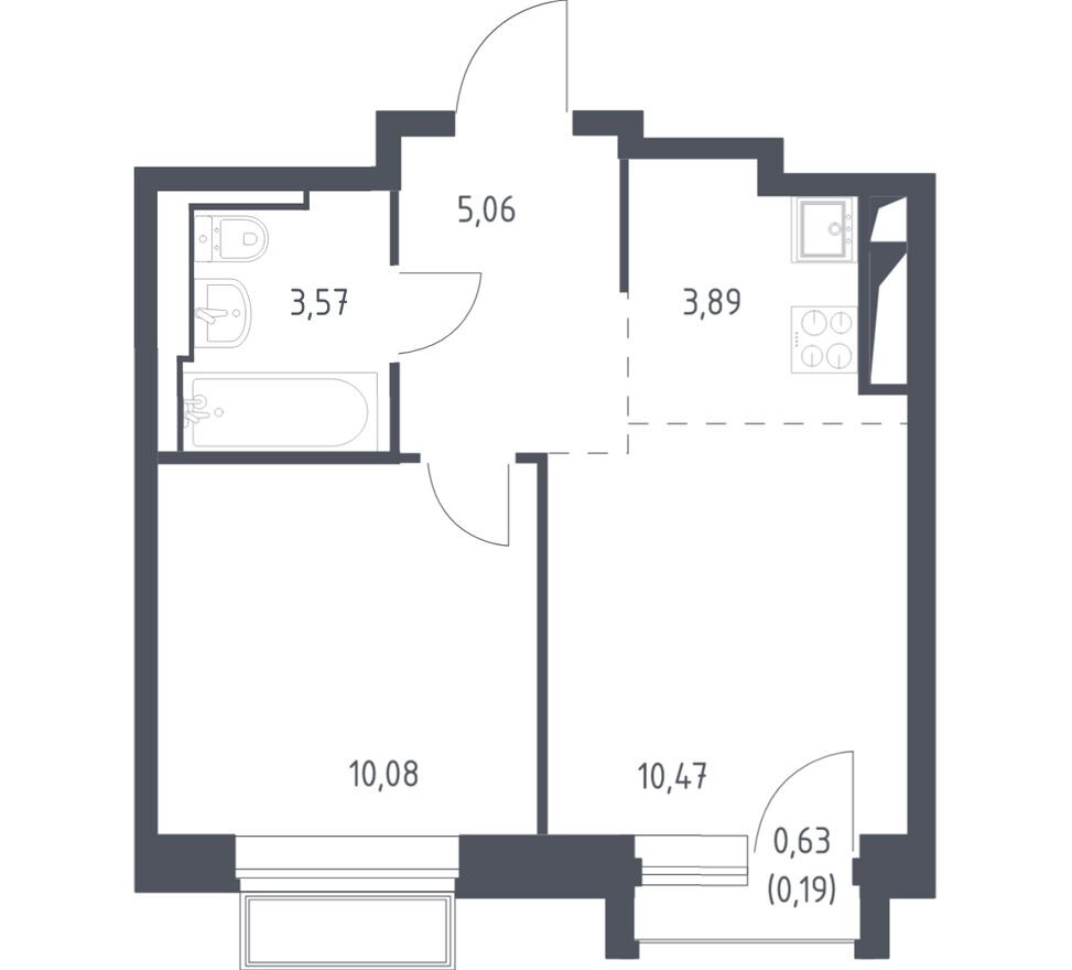 1к. квартира
