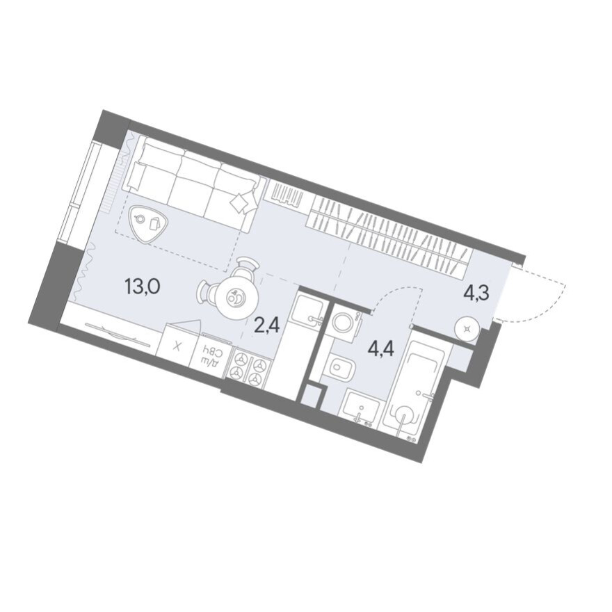 Студия-квартира