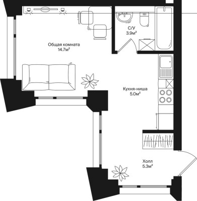 Студия-квартира