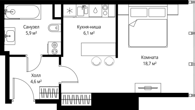 Студия-квартира