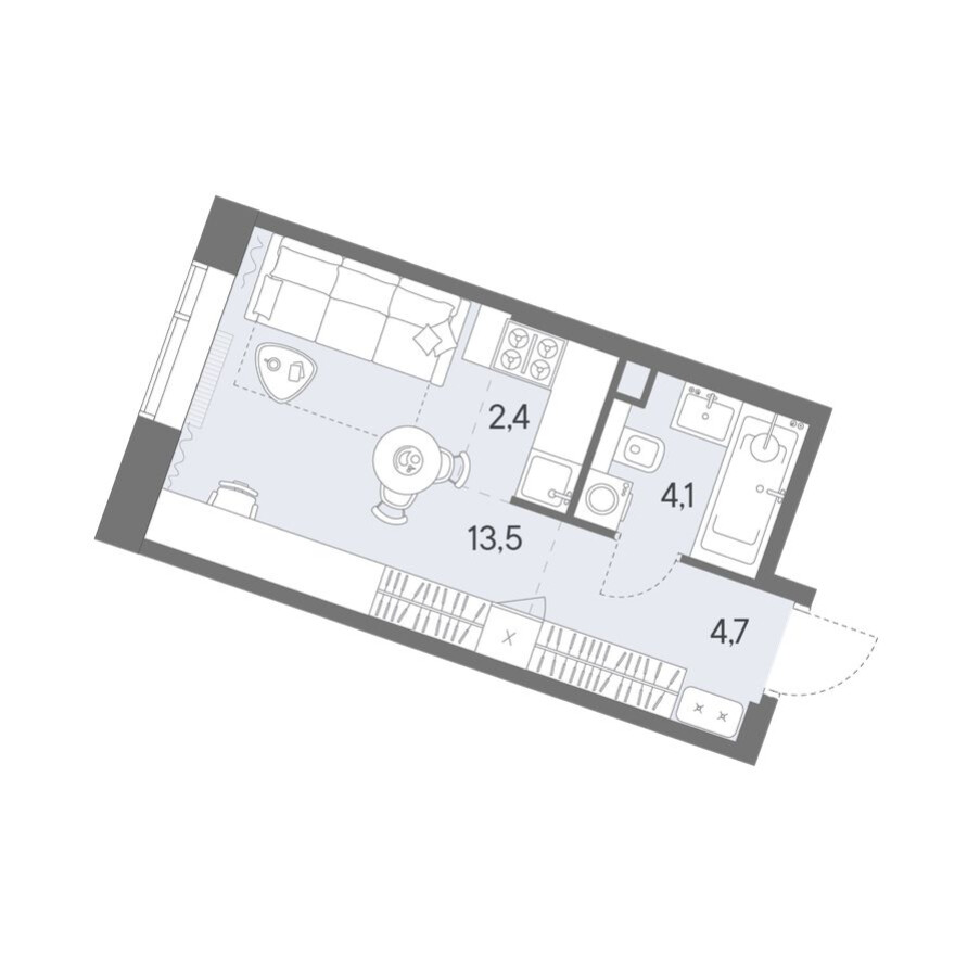 Студия-квартира