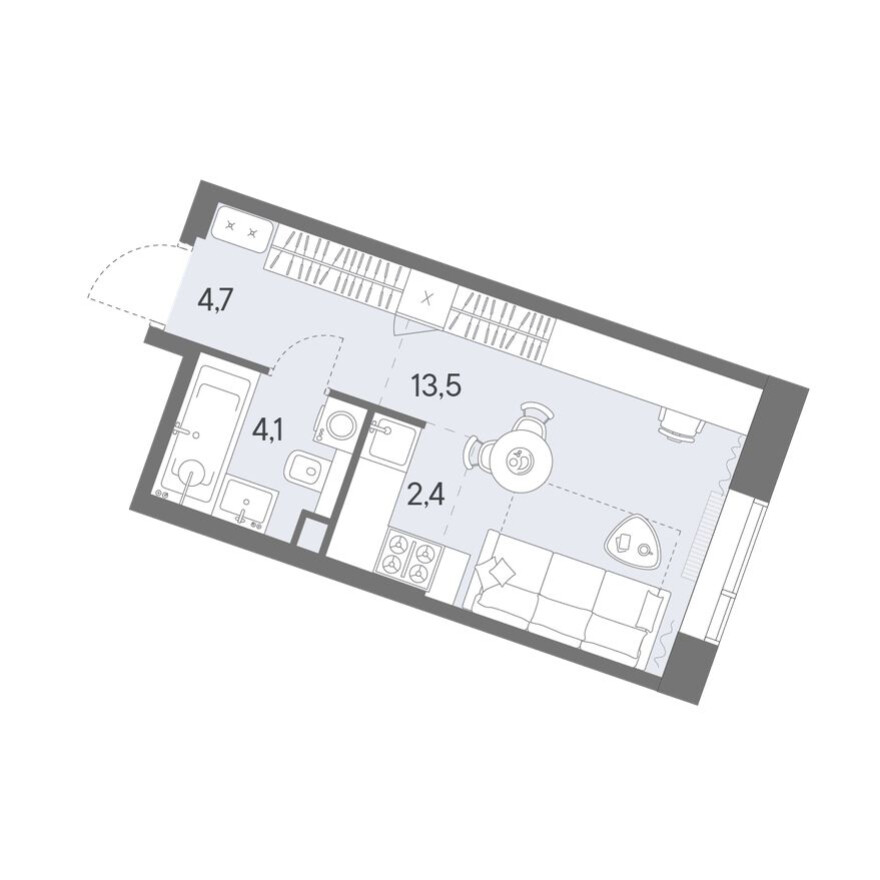 Студия-квартира