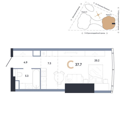 Студия-квартира