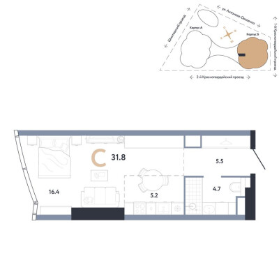 Студия-квартира