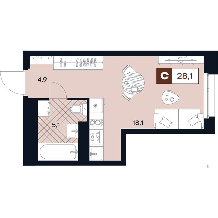 Студия-квартира