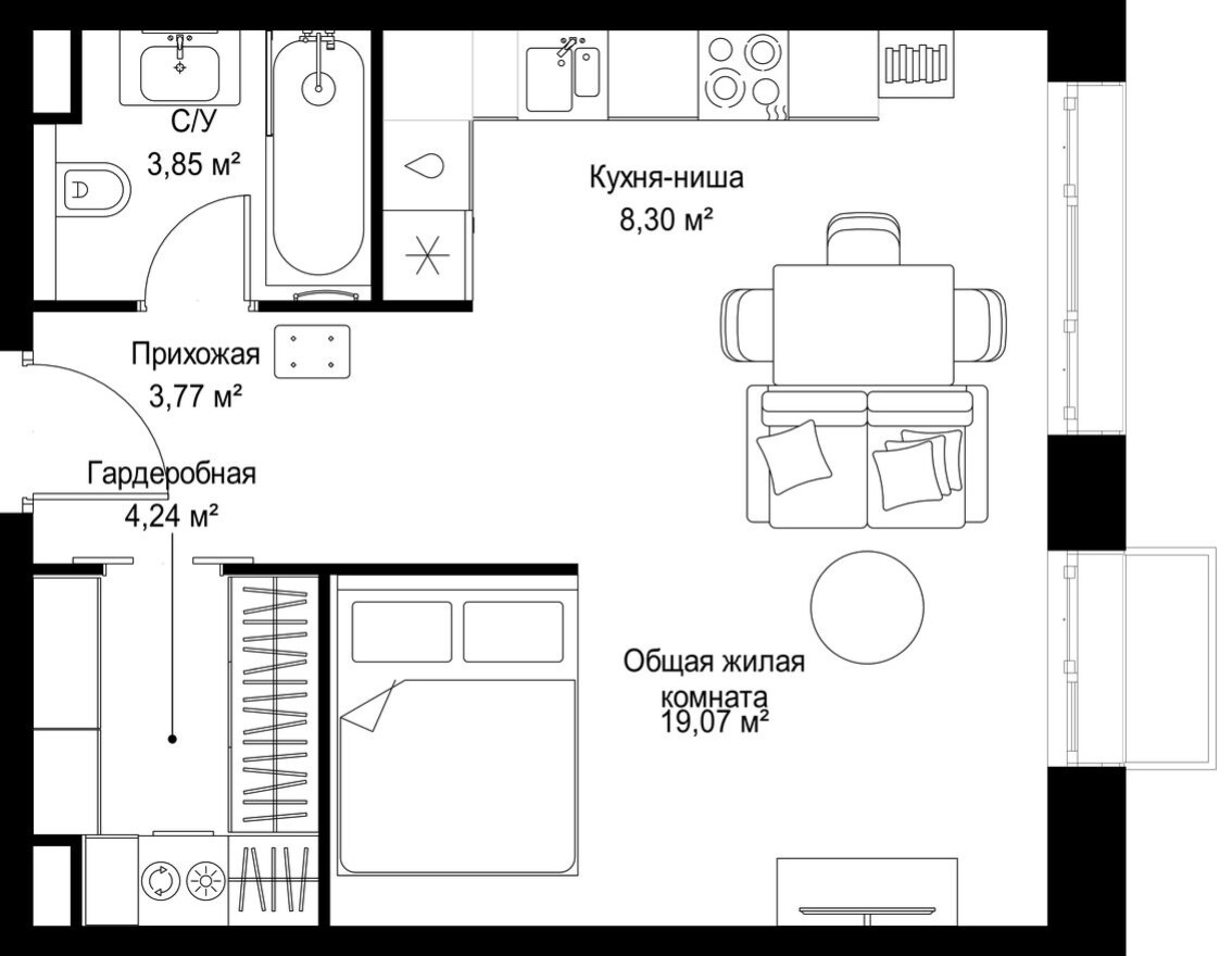 Студия-квартира
