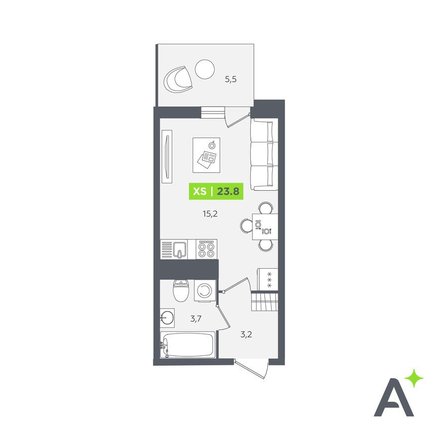 Студия-квартира