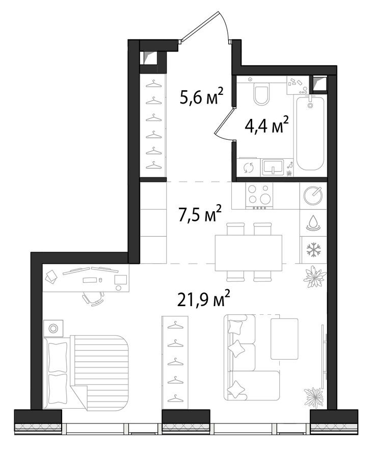 Студия-квартира