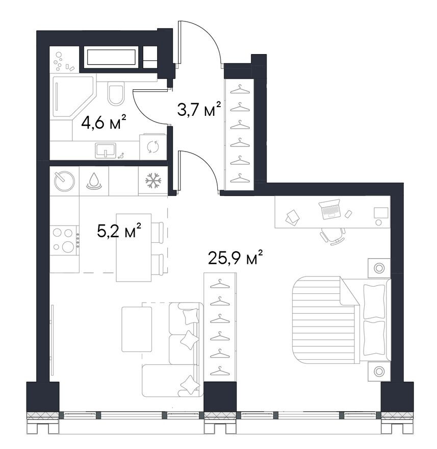 Студия-квартира