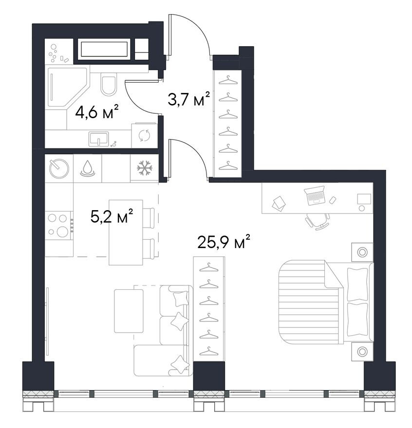 Студия-квартира