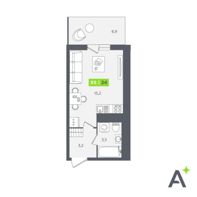 Студия-квартира