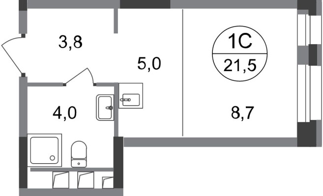Студия-квартира