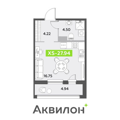 Студия-квартира