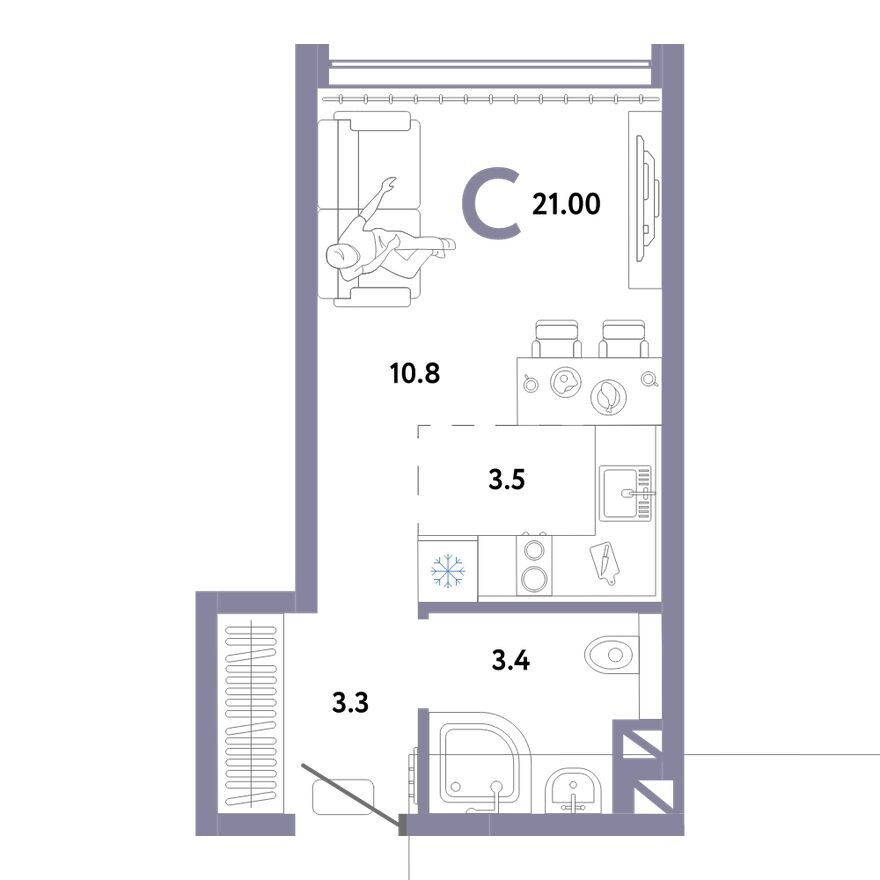 Студия-квартира