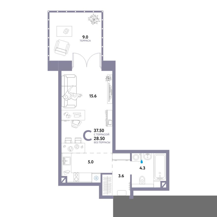 Студия-квартира