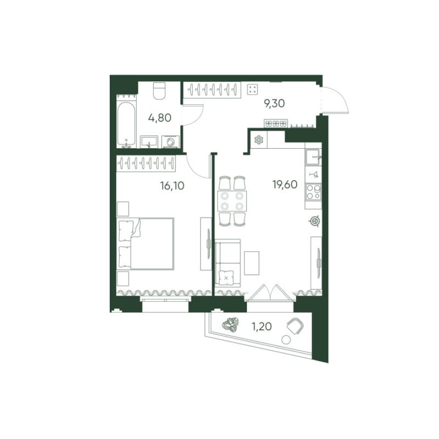 2е квартира