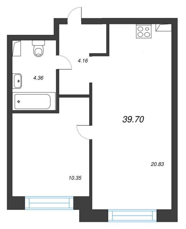 2е квартира