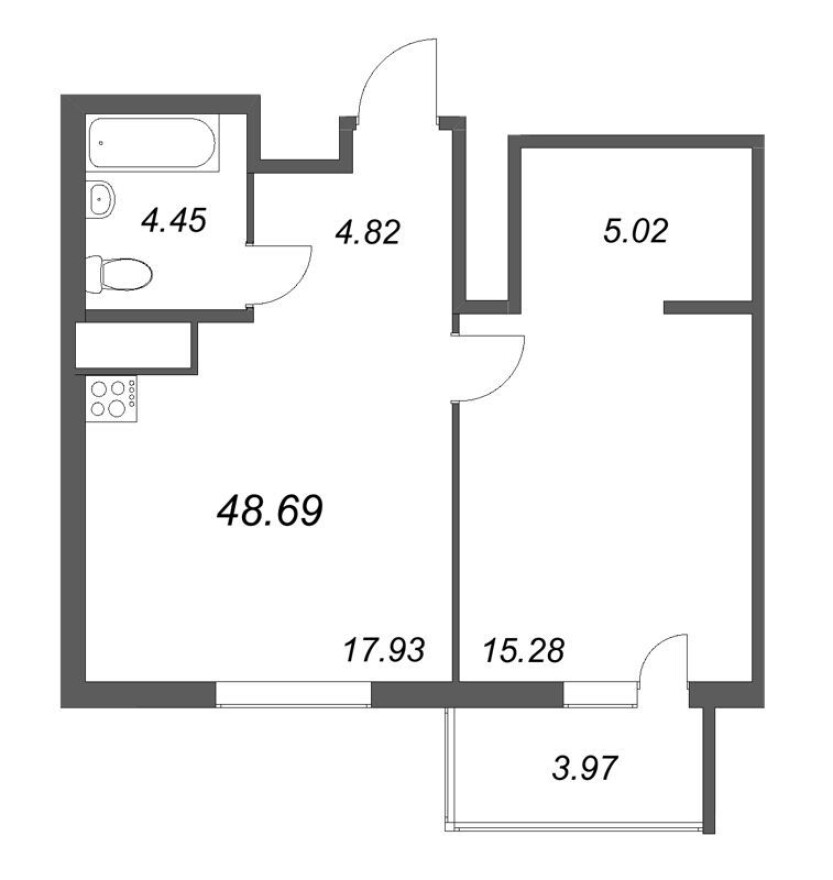 2е квартира