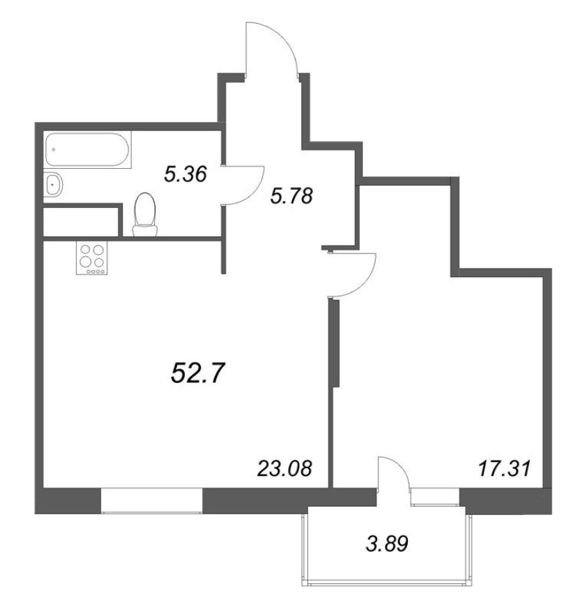 2е квартира