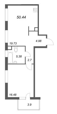 2е квартира