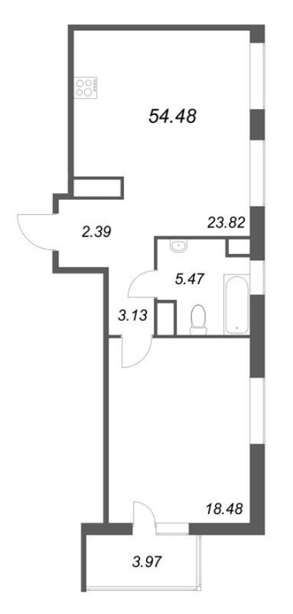 2е квартира
