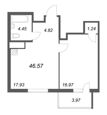 2е квартира
