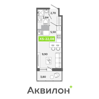 Студия-квартира