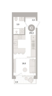 Студия-квартира