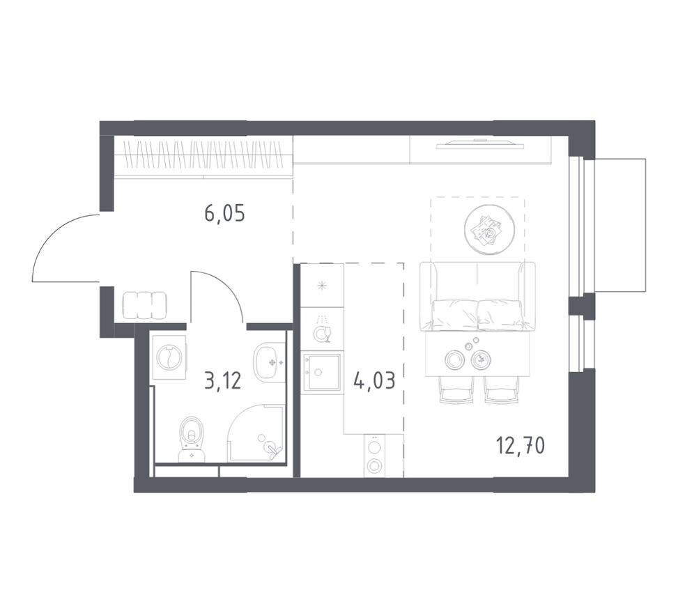 Студия-квартира