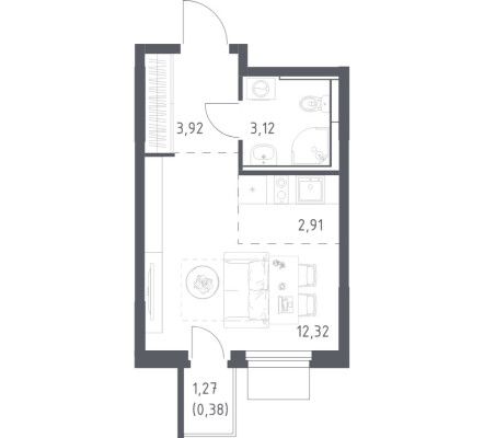 Студия-квартира