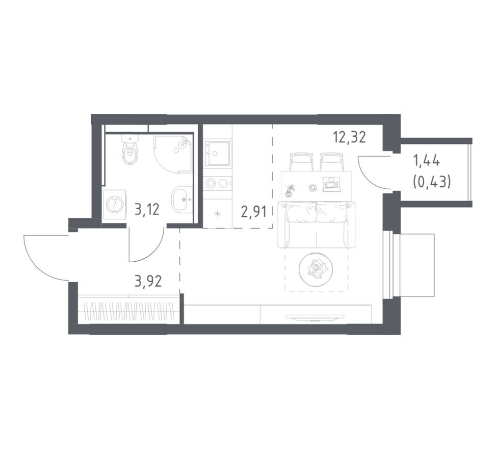 Студия-квартира