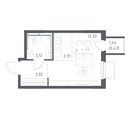 Студия-квартира