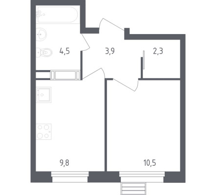 1к. квартира