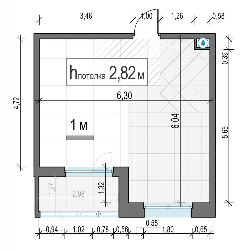 1к. квартира