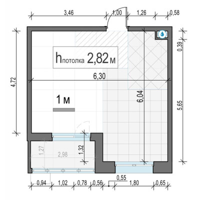 1к. квартира