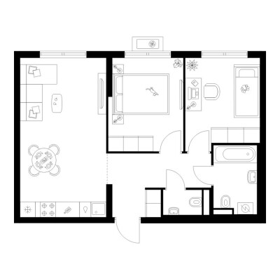 2к. квартира