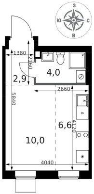 Студия-квартира