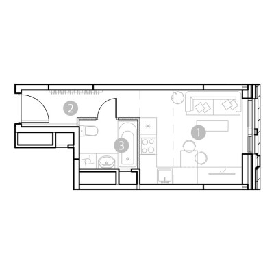 1к. апартаменты