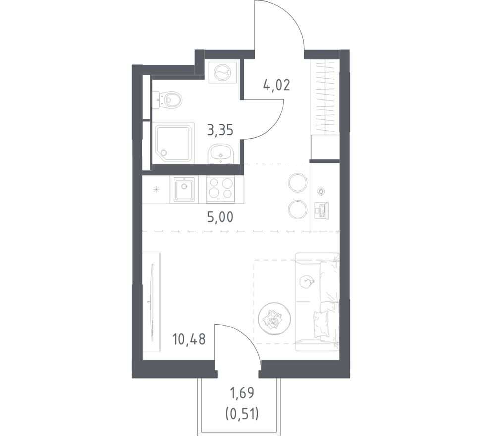 Студия-квартира