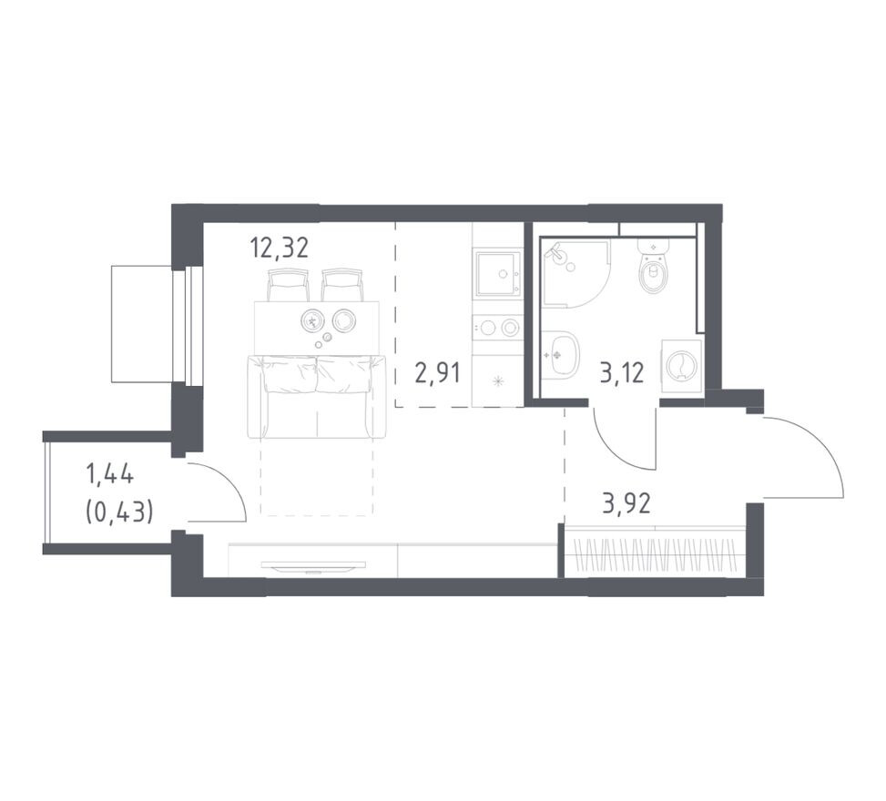 Студия-квартира