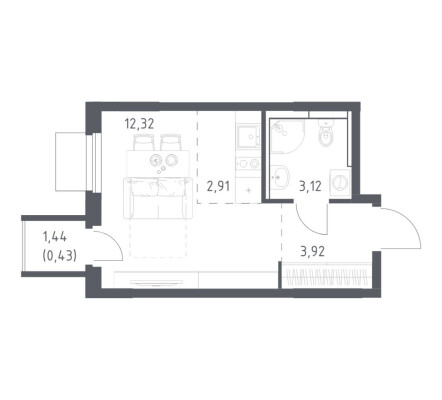 Студия-квартира