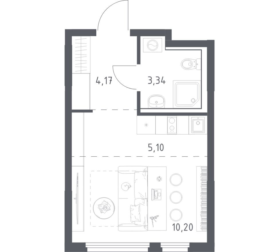 Студия-квартира