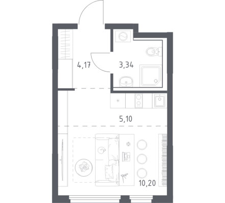 Студия-квартира