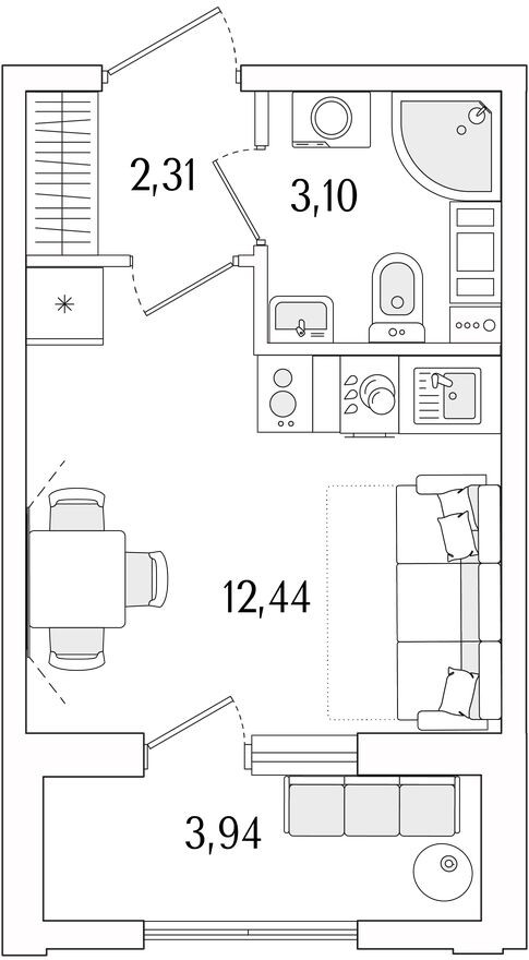 Студия-квартира