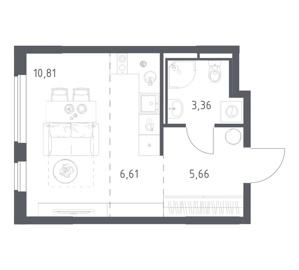 Студия-квартира
